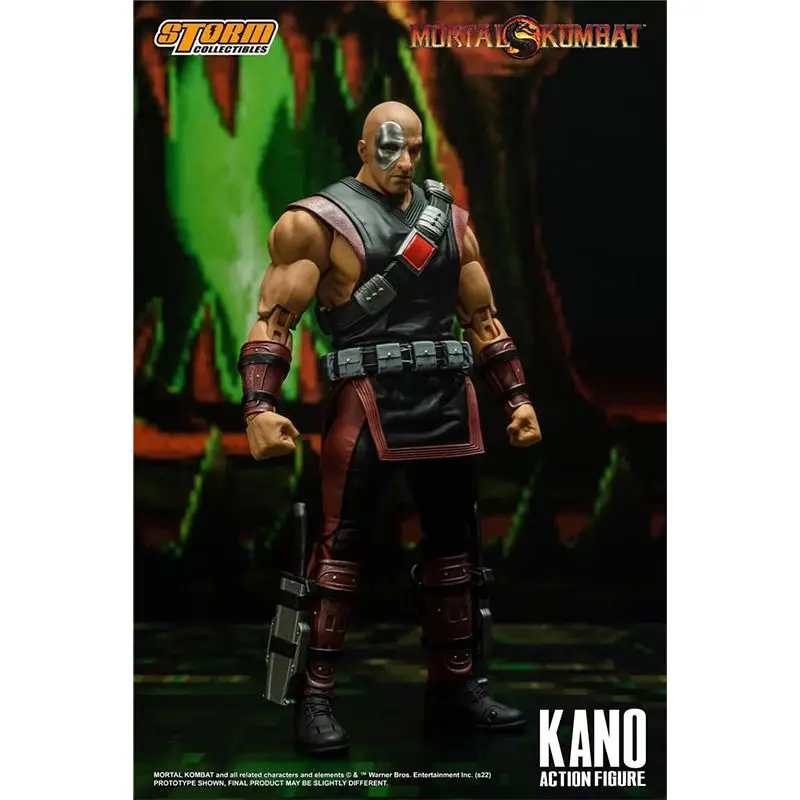 Оригинальные DCMK13 Storm Toys, солдат MORTAL KOMBAT KANO 6 1/12, в наличии, коллекция аниме, фигурки, модель игрушки