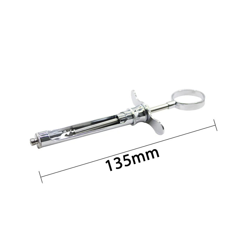 AG 1 قطعة حقنة الأسنان الفولاذ المقاوم للصدأ طب الأسنان أداة جراحية العناية بالأسنان الأسنان التخدير حقنة الشفط #6