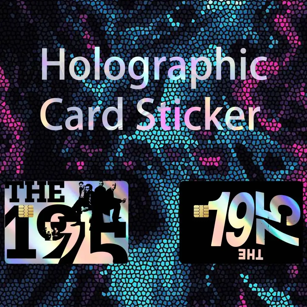 

The 1975 Band Cool Laser Holographic No Fade Credit Bank Debit Card Skin Sticker Film