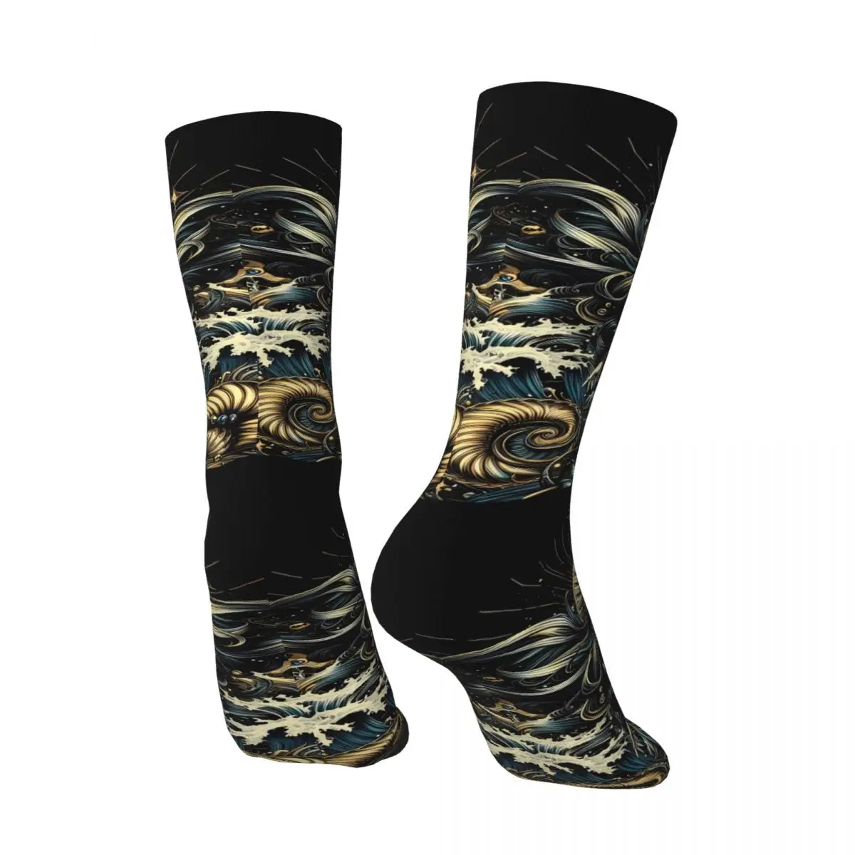 Mermaid Sock Printed Man Polyester