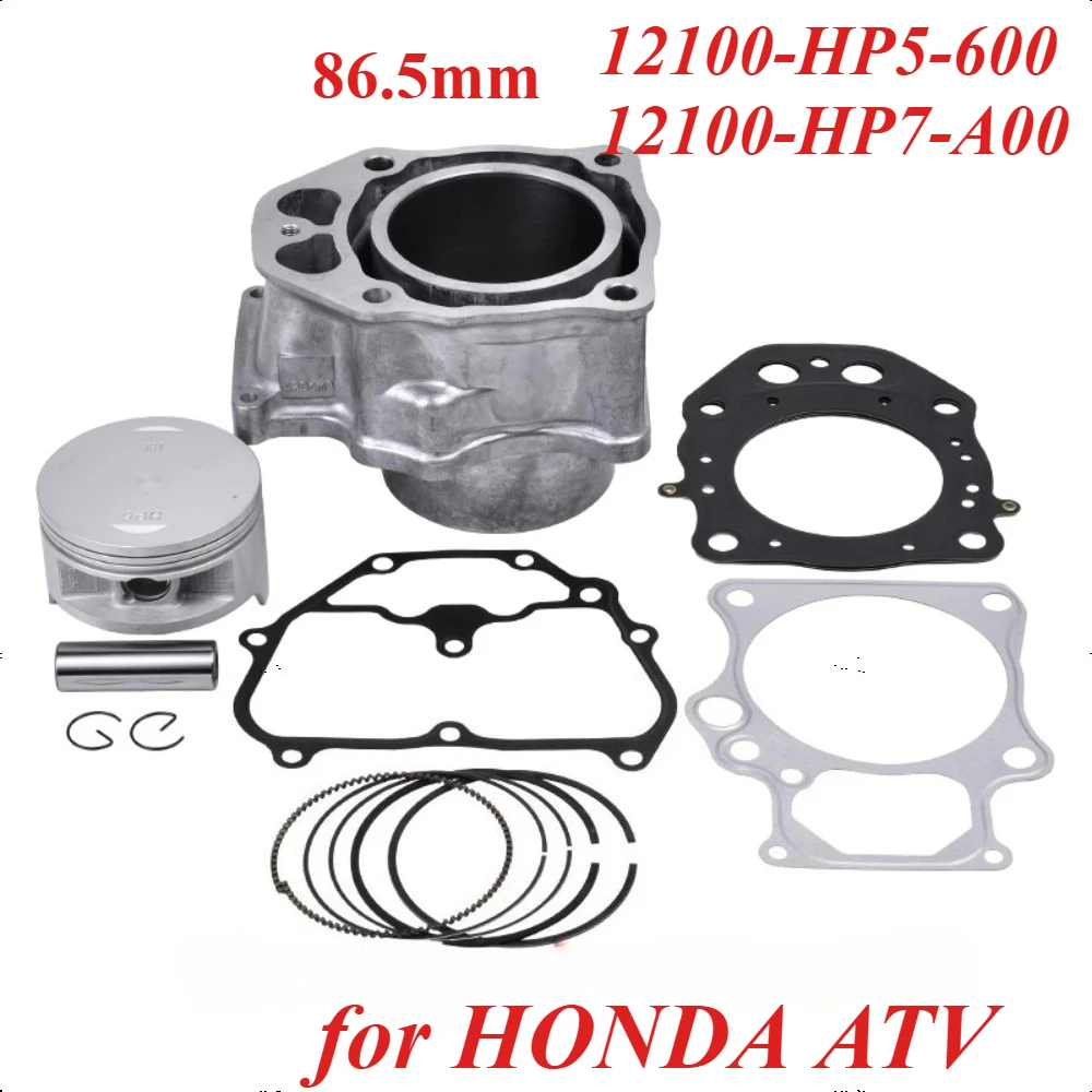 

12100-HP5-600 12100-HP7-A00 Motorcycle Cylinder Piston Rings Gasket Kit for HONDA ATV FOURTRAX RANCHER 420 2007-2008 TRX420