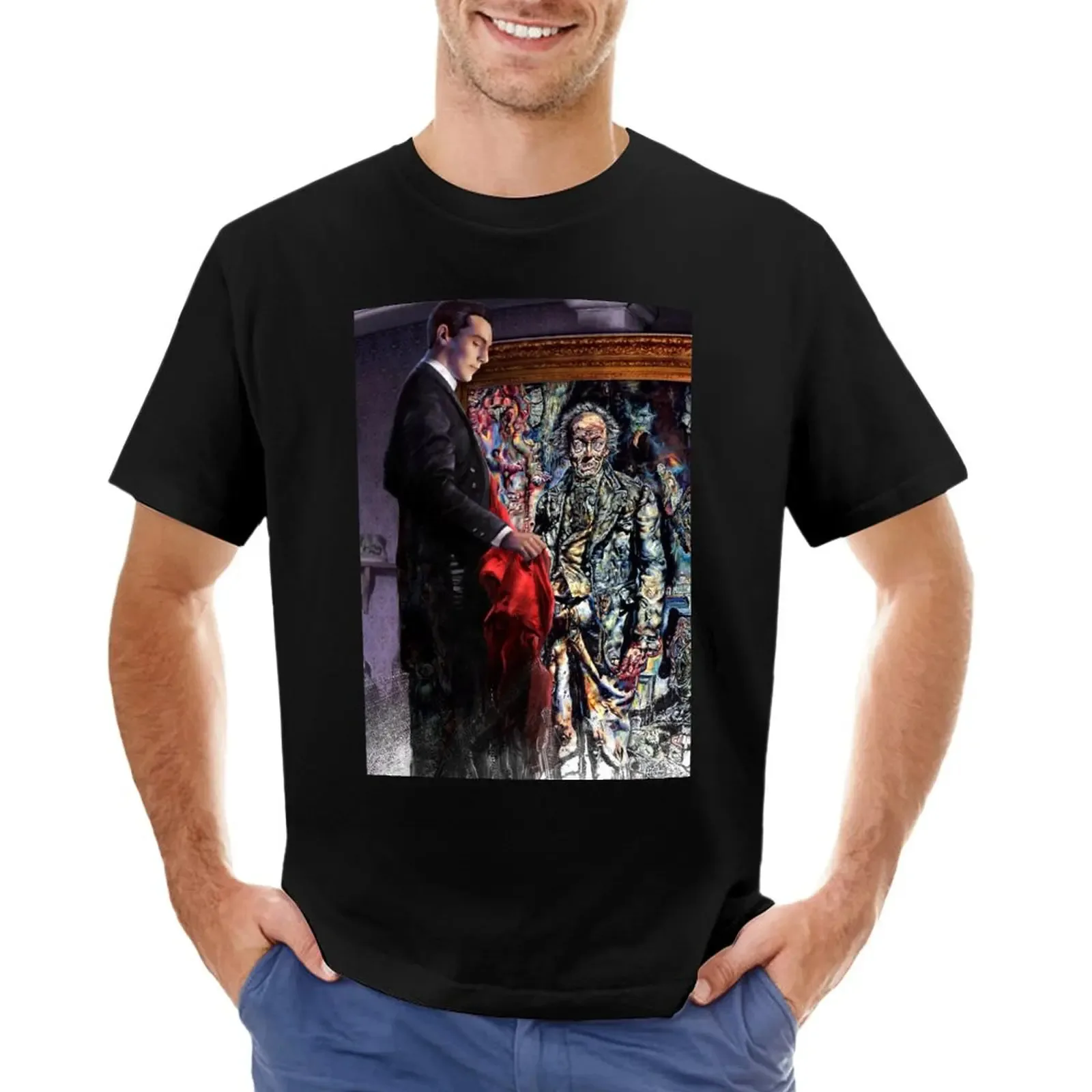 Dorian Gray revisted T-Shirt Blouse Men's long sleeve t shirts