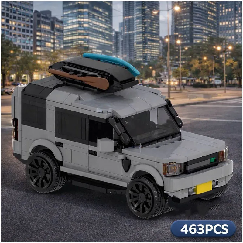 مجموعة MOC القوية للطرق الوعرة لنماذج السيارات - هدية مكعبات بناء تعليمية مبتكرة للأطفال