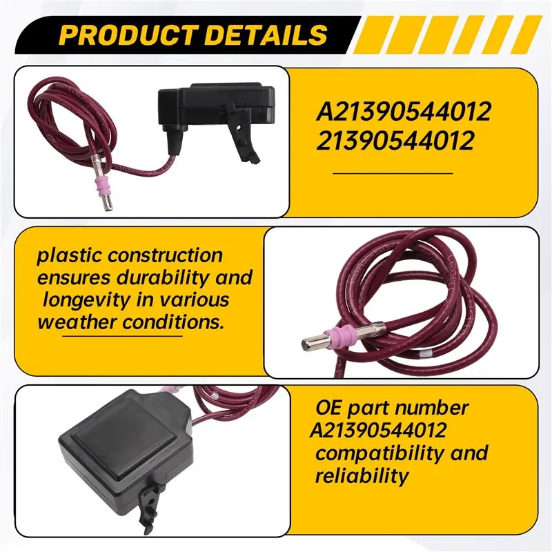For W205 W213 W238 W222 W447 Exterior Mirror GPS Antenna 21390544012 Rearview Mirror Replacement Part