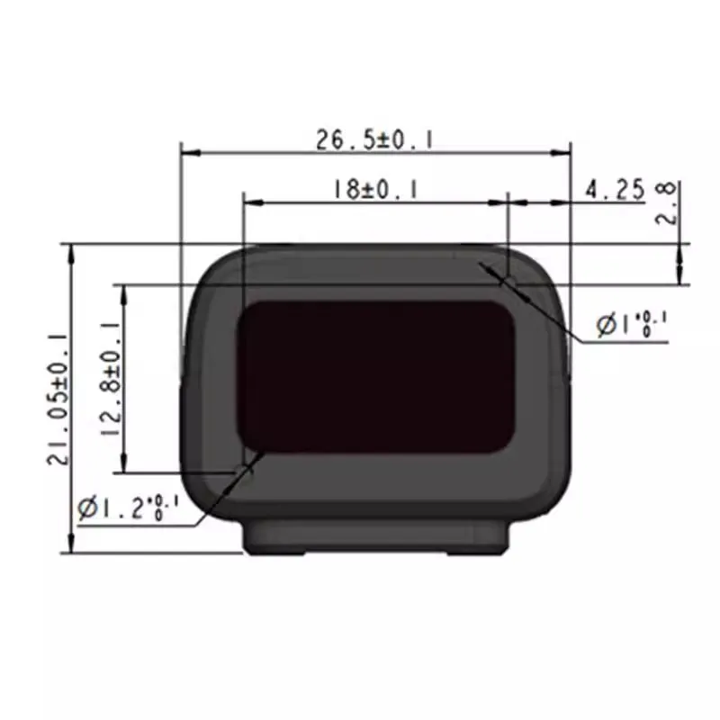 New Benewake TF-NOVA LiDAR PToF Sensor UART IIC I/O 0.1m-14m Range Area Detection Line Pattern  Lidar image 5