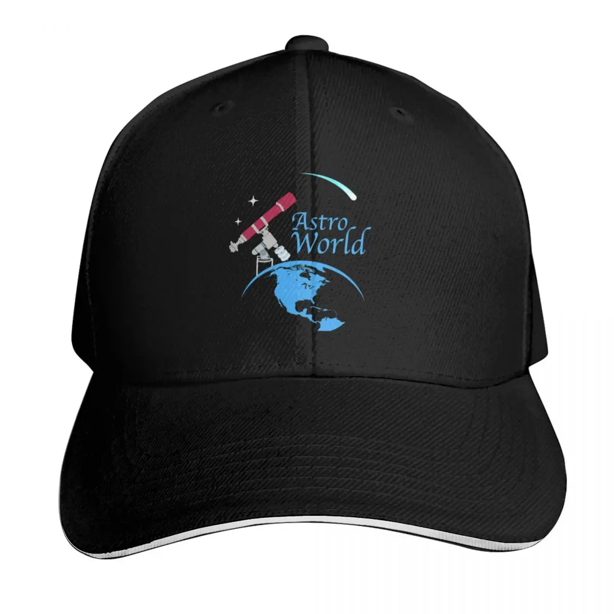 AstroWorld Store Baseball Cap Adjustable Buckle Closure Moisture Wicking Quick Dry Curved Brim Classic Fit