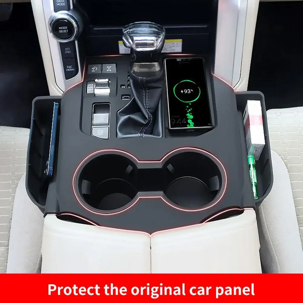 Funda de protección de almacenamiento para consola central Land Cruiser 2021, cubierta de engranaje, accesorios de actualización Interior, LC300, 2024-300