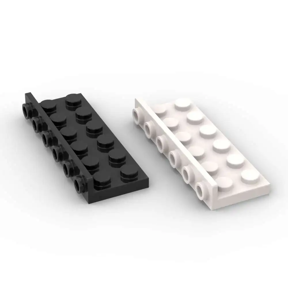 مجموعة قطع بناء MOC 10 قطع عالية التقنية 64570، دعامات 2×6-1×6 مقلوبة وقابلة للتكيف، مجموعة قوالب بناء للمنازل والقلاع، هدايا للكبار