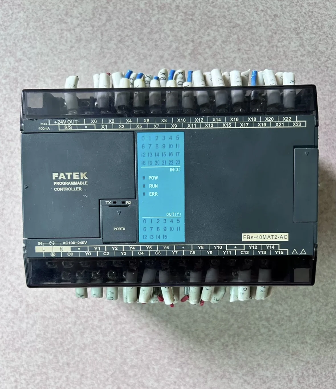 PLC Model: FBS-40MAT2-AC Second-hand test function is normal