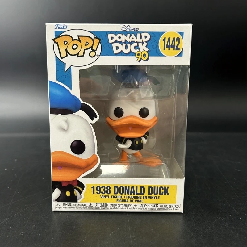 Funko Pop! Original Disney Donald Duck 1938 Donald Duck #1442 Vinyl Figure Collectible Model Desktop Decor Toys Gift for Fans