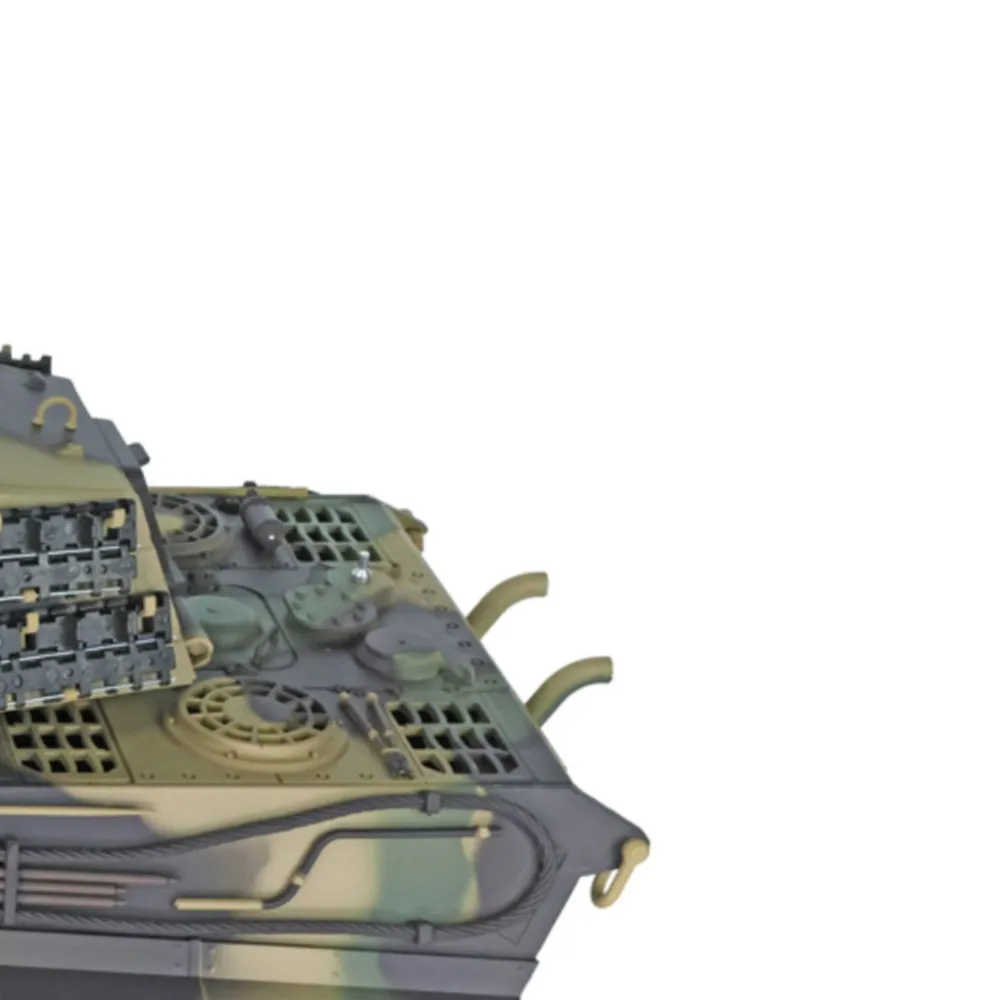 

1/16 Scale Heng Long 7.0 Plastic King Tiger RTR RC Battle Tank Model 3888A 360° Turret Vehicle Toys Remoted Panzer Gifts