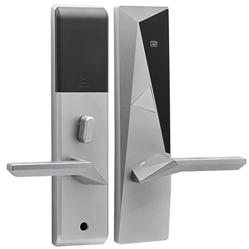 

Hotel Door Lock Hotel Magnetic Card Lock Hotel Electronic Intelligent Door Lock Apartment B&B Induction Lock Wooden Door Card