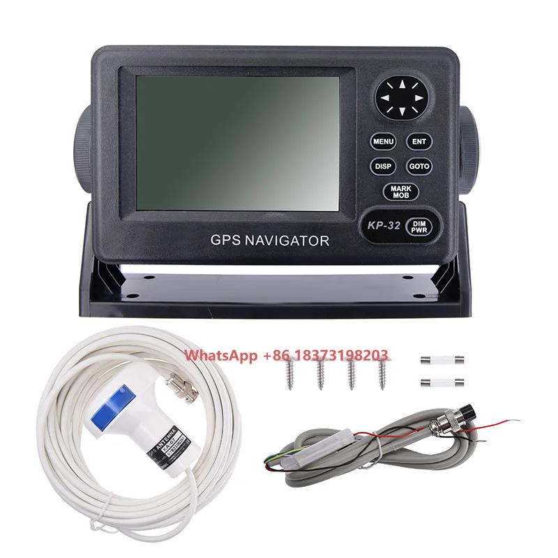 

ONWA KP-32 GPS/SBAS Navigation GPS Navigation Locator for Marine Boat Parts 4.5 Inch LCD Display Marine Navigator