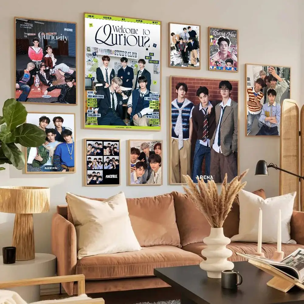 Kpop A-AND2BLE BOY DIY Sticky Poster Whitepaper Prints Posters Artwork Vintage Decorative Painting - view 5