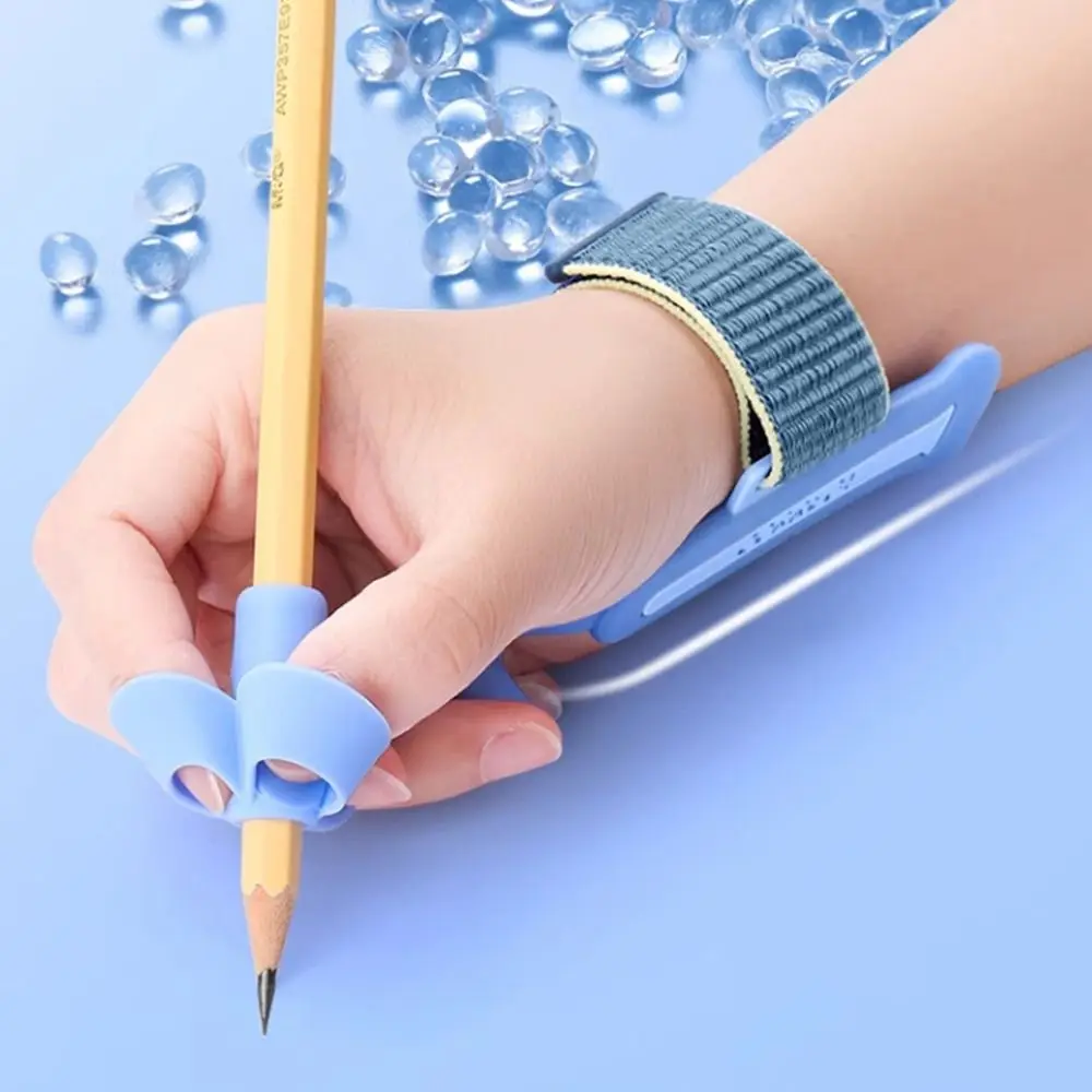 Aid Handwriting Writing Posture Correction Tools Anti Hook Wrist Preschoolers Toddler Handwriting aid Tools Pencil Gripper image 2