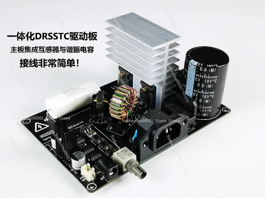 

Integrated Tesla Coil Drive Board Half Bridge DRSSTC Music Tesla Coil Core Drive Module