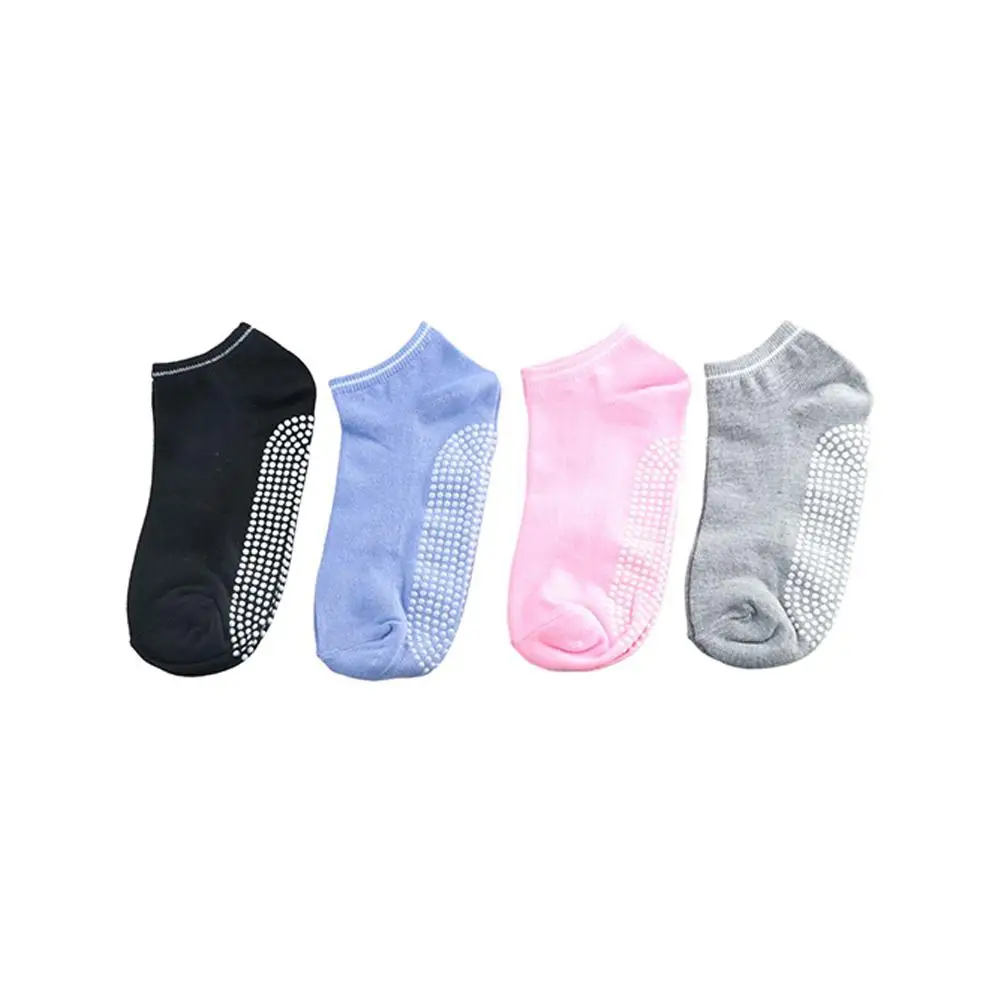 Hot Sale 5 Colors Can Choose Silicone Massage Breathable Fitness Sport Pilates Socks Yoga Socks Anti-skid Grip Non Slip Socks