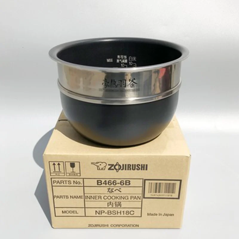 

Оригинальная внутренняя чаша рисоварки B466 для замены ZOJIRUSHI NP-BSH18C Внутренняя чаша