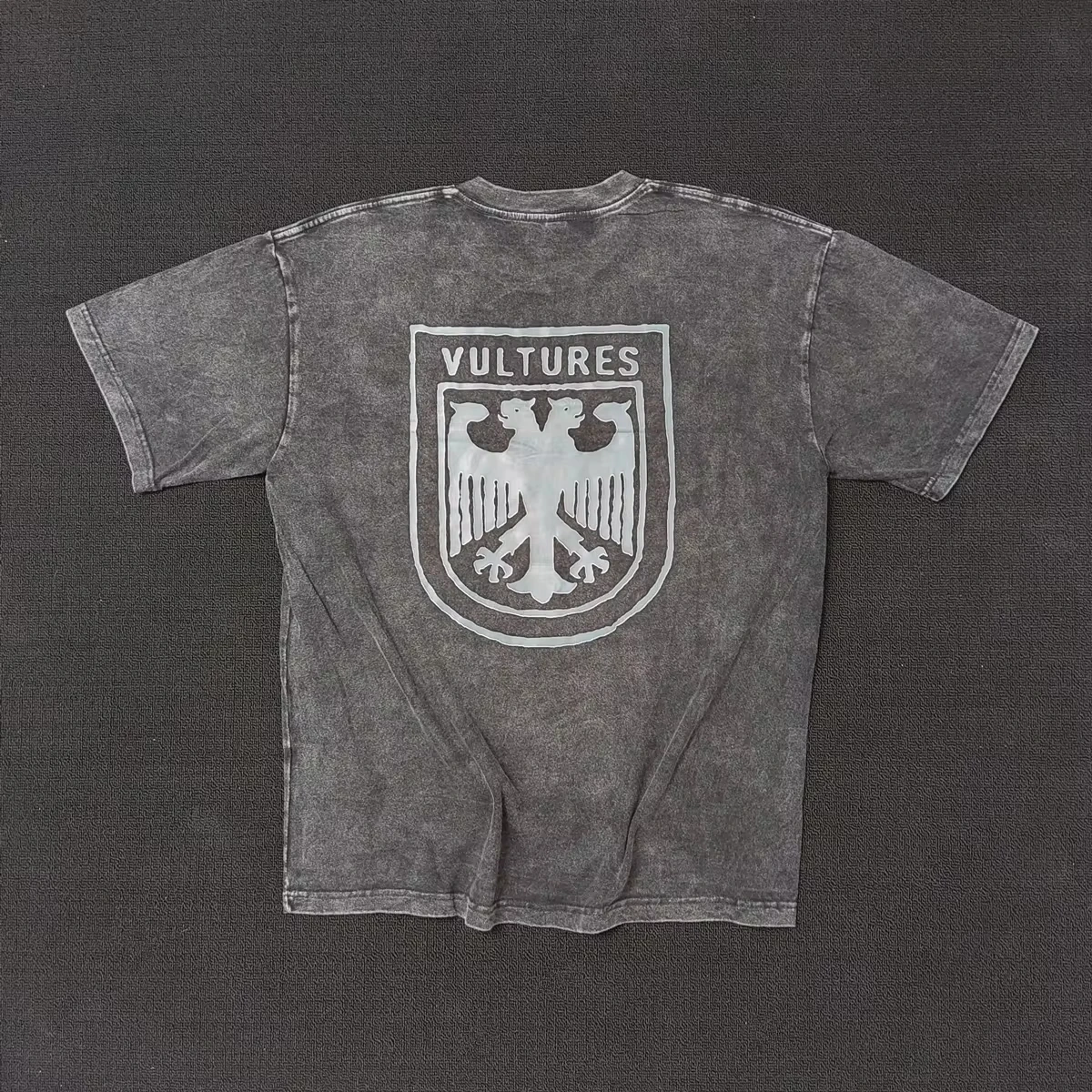 

Модная винтажная стирающаяся старинная футболка Yao с логотипом Канье-вултузы, графический принт, Повседневная футболка в стиле хип-хоп из искусственного хлопка для мужчин