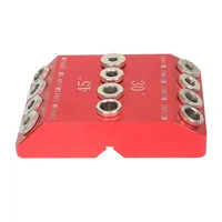 30/45/90 Degrees Woodworking Jig Drilling Doweling Hole Angle Drill Guide Hole Locator Kit DIY Carpentry Tools