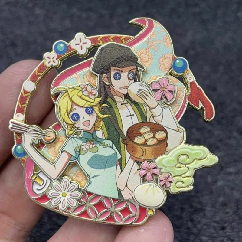 

Identity V Metal Enamel Pin Set Truth Underneath Oriental Kirin Limited Event Wu Chang Gardener The Ripper Official Merchandise