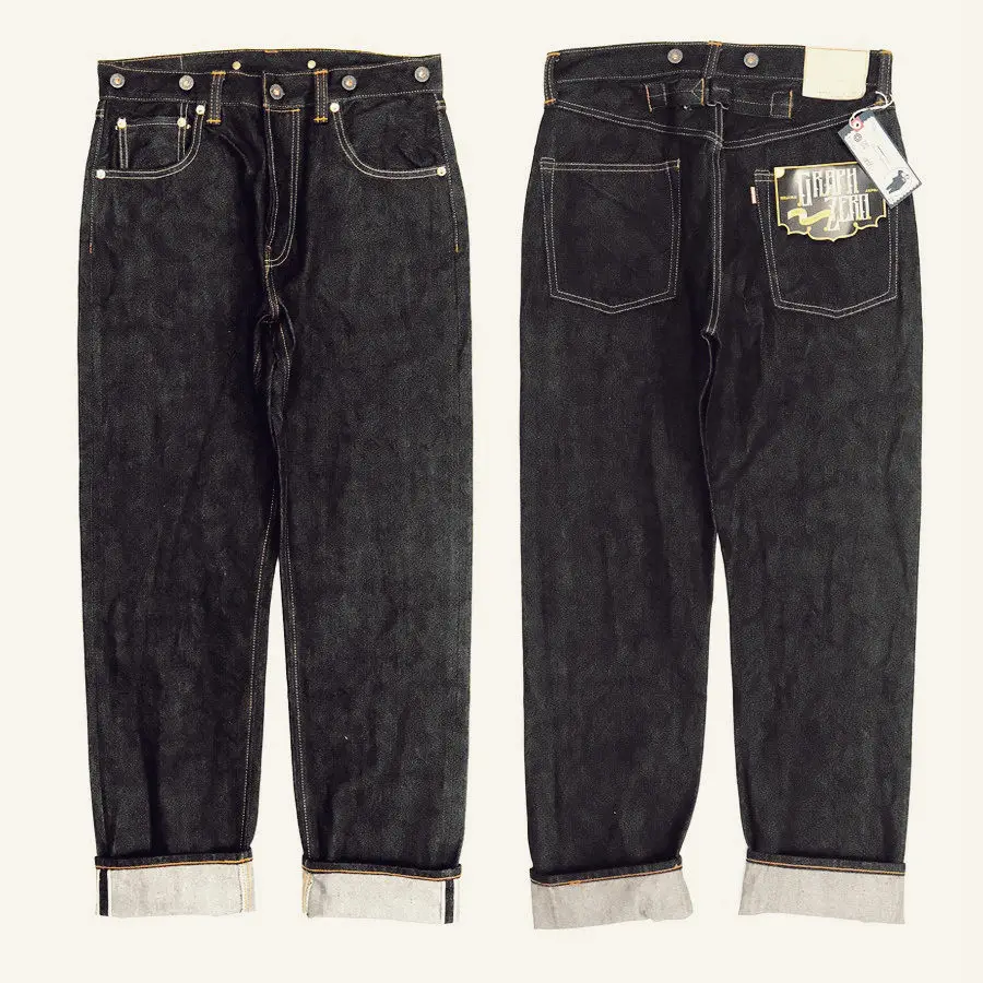 

Graph Zero (24WST1) Strap Buckle, Right Twill Weave Red Ears, Tooling Black Jeans!