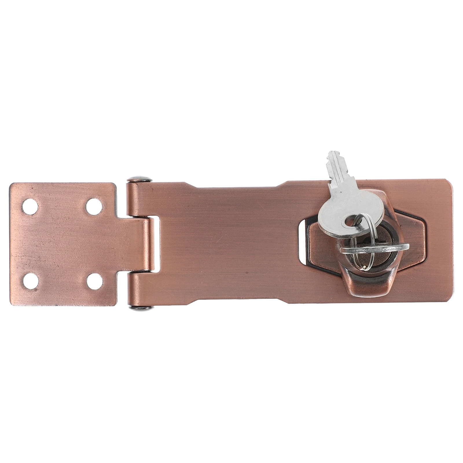 

Cabinet Door Lock Drawer Stainless Steel Latches Hardware 4 Inch Black Secure Solution Various Purposes Protection Theft