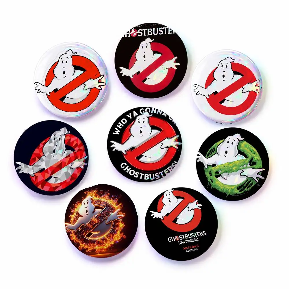 A-Ghostbusters Anime Round Badges, Brooches, Clothing Accessories, Birthday Gifts, Anime Conventions