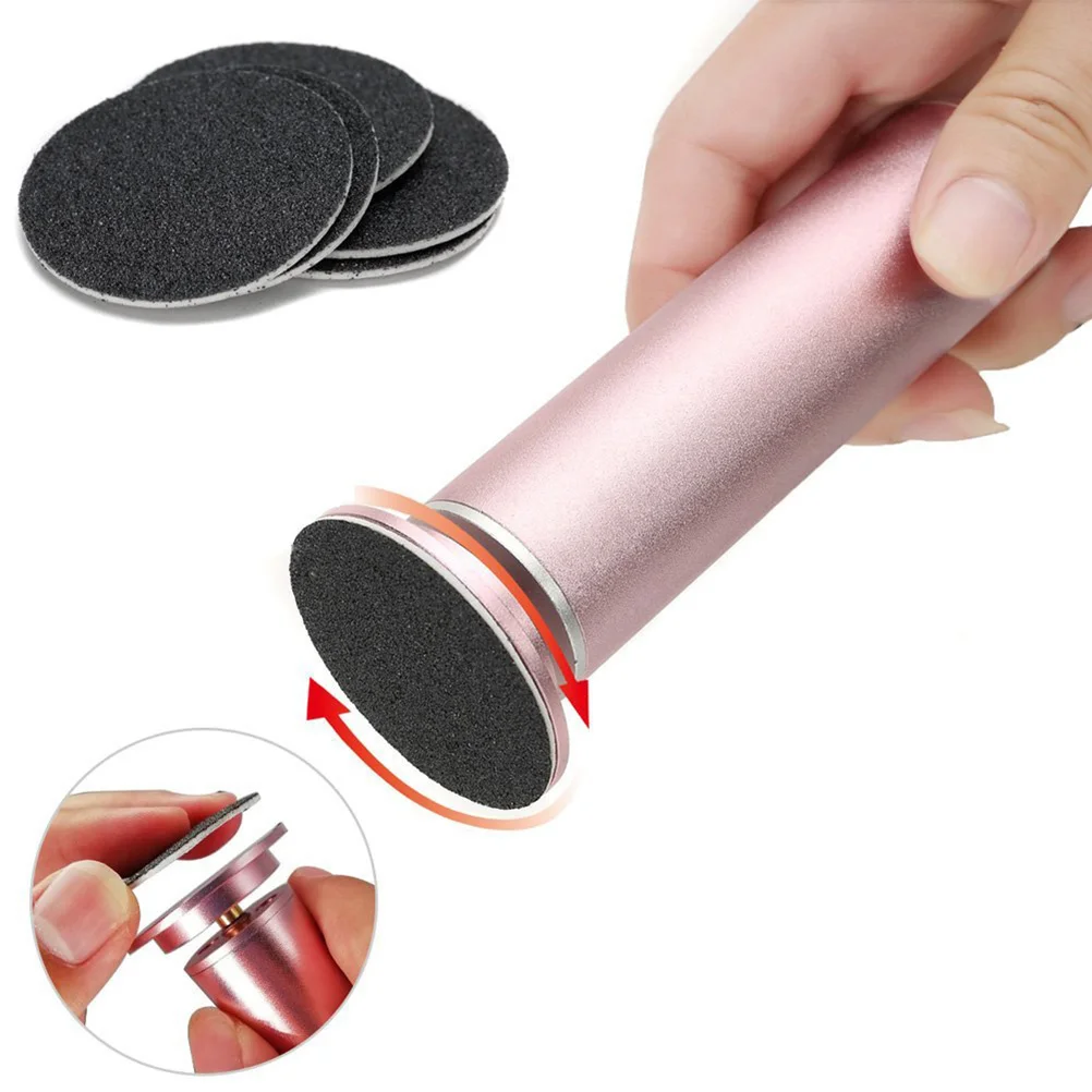 60Pcs Replacement Sandpaper Disk Discs for Electronic Foot File Callus Remover Tool(Specification 80)