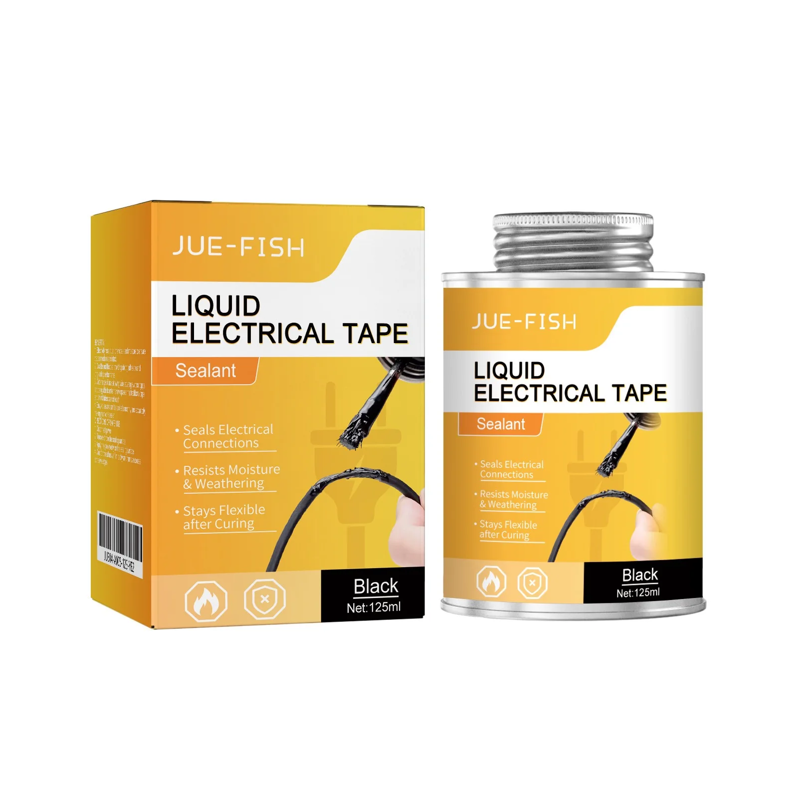 

Водонепроницаемая жидкая электроизоляционная лента, быстросохнущий изоляционный герметик, клей для ремонта проводов и кабелей, высокотемпературная паста с защитой от УФ-излучения