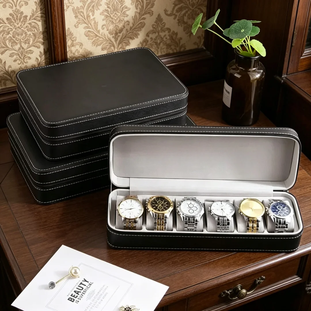 Портативный кожаный футляр для – обзор и цена Jewelry Type Watches