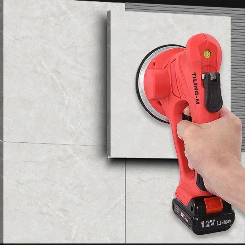 6th Gear Speed Regulation 12V/21V Aluminum Alloy Vibrating Disc Ceramic Tile Laying Machine