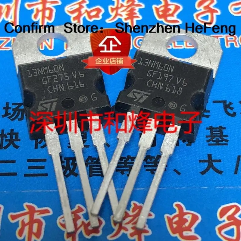 5PCS-10PCS 13NM60N STP13NM60N  TO-220 600V 11A  On Stock New And Original