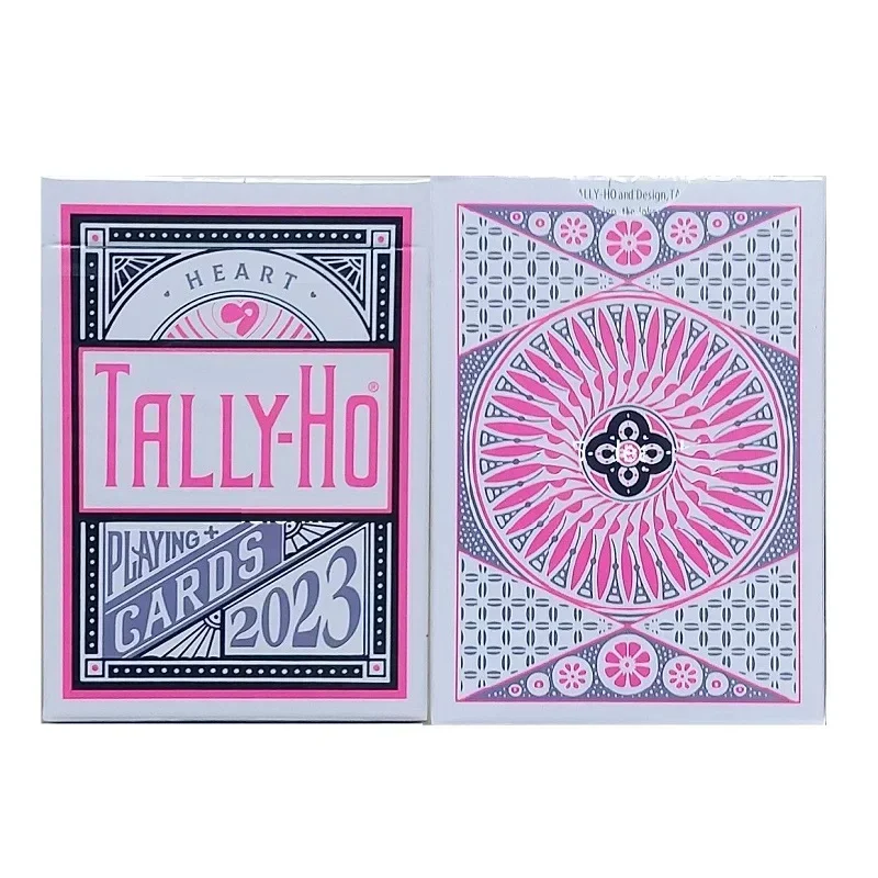 Tally-Ho Heart Playing Cards Circle Back Deck Card Games Magic Tricks