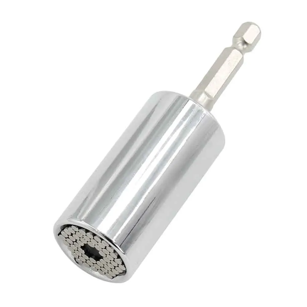 Universal Torque Wrench Power Drill Ratchet Bushing Spanner Key Magic Multi Hand Tools 7-19mm Head Set Socket Sleeve