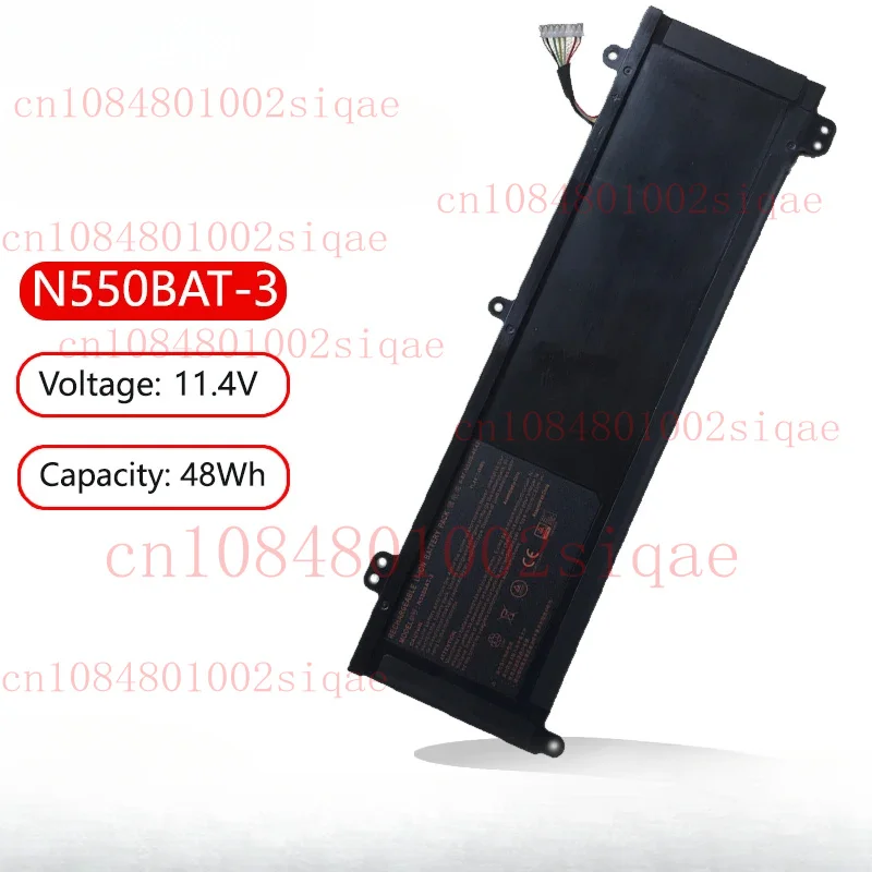 

N550BAT-3 Laptop Battery For Clevo N550RC N550RN N551RN N551RC For Machenike F57-D1T/D2/D3/D4 D5R,For Heimai 4S,G156M,N550S-4E43