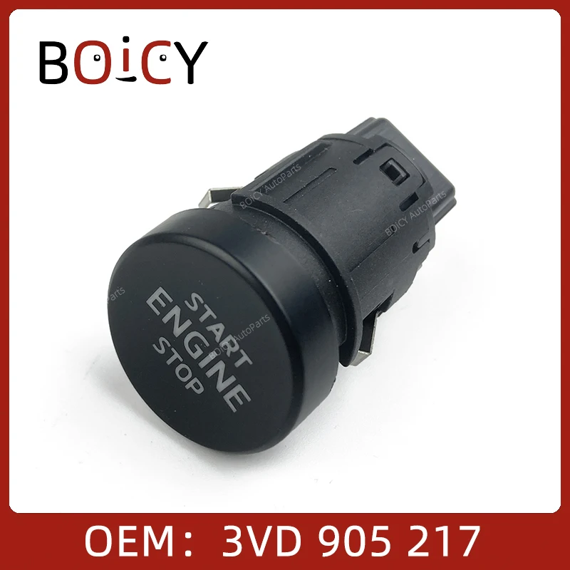 BOICY Engine Start Stop Button Switch Fit for Skoda Karoq Kodiaq Superb Scala Fabia SCKA ENY Ocitivia Yeti 3VD905217 3V0905217