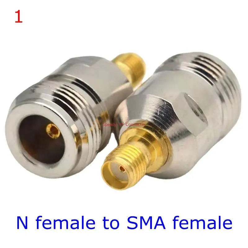 L16 N Male Female To Sma Male Female Straight Connector SMA To N Male Female Test Converter Brass Nickel Plated Free Shiping