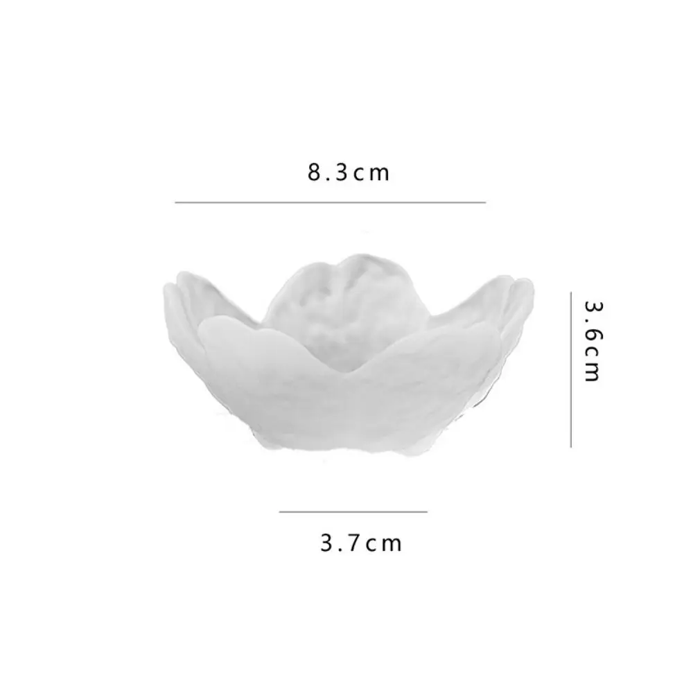 

Exquisite Gold Inlay Glass Sakura Disc Nordic Style Japanese Sauce Bowl Small Flower Candle Holder Fruit Sala