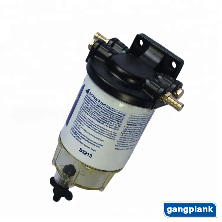 Universal Outboard Fuel Filter/Water Separator Gasoline Oily Oil Water Separator S3213 for Yamaha Suzuki Tohatsu Honda Mercury