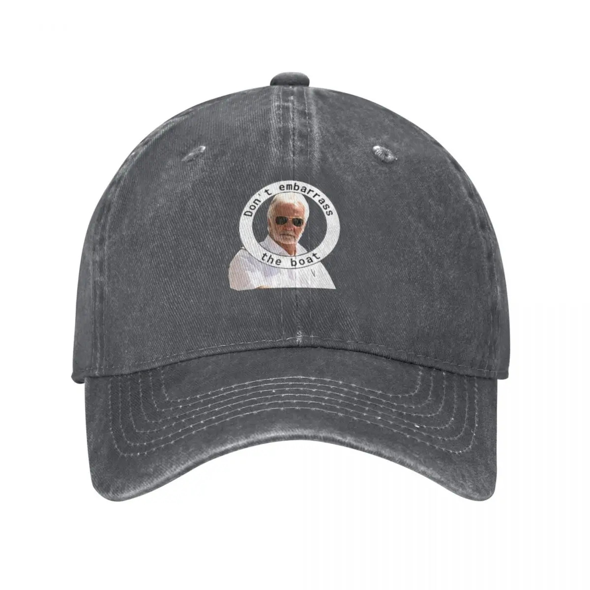 Below Deck - Captain Lee - Don't embarrass the boat Baseball Cap Sunhat Horse Hat Beach Bag Men Luxury Brand Women's