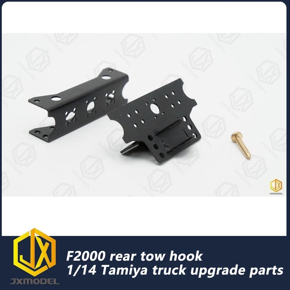 

JX Model Metal Tail Tow Hook for Tamiya 1/14 F2000 Heavy Dump Truck Towing Truck Model Toy Upgrade Modification Parts DIY Parts
