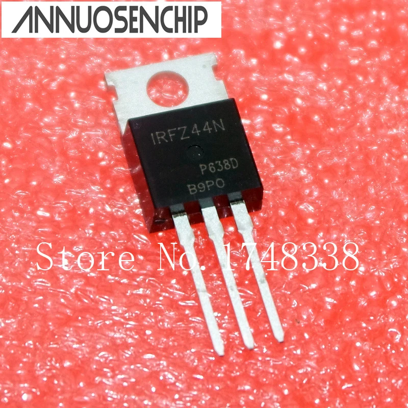 5pcs/lot 10pcs/lot IRFZ44NPBF IRFZ44N IRFZ44 FZ44N N-Channel 49A 55V Transistor MOSFET Best quality