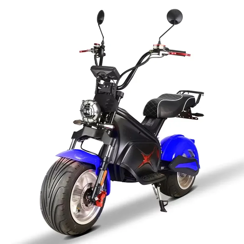 STROVAN Double Seat Professional China Manufacturer New Product 2000W 60V20AH Long Range Electric Scooters 12inch 2 Wheel