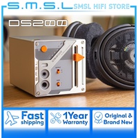 SMSL DS200 Hi-Res Audio Decoder CS43131x2 Support USB DAC Bluetooth5.1 Optical Coaxial 3.5mm 4.4mm Output Headphone Amplifier