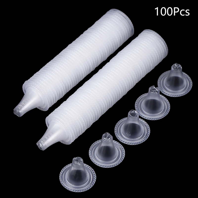 100 Pcs Ear Thermometer Covers Lens Filters Refill Caps For Bra-un ThermoScan Models Disposable For Thermoscan Models