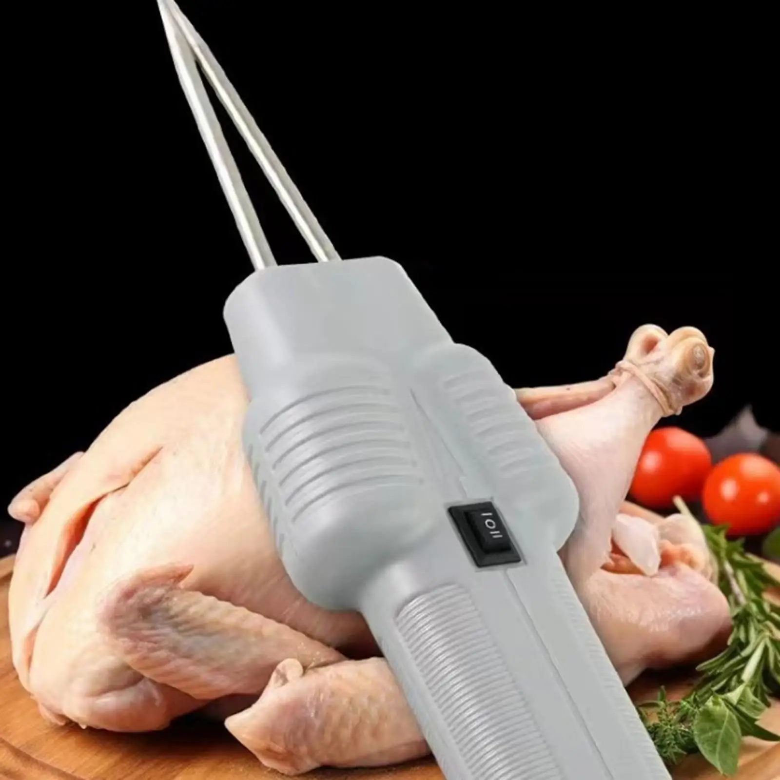 Electric Poultry Plucker Short Hair Removal, Labor Saving Chicken Defeather Machine, Small Feather Removal Machine for Duck