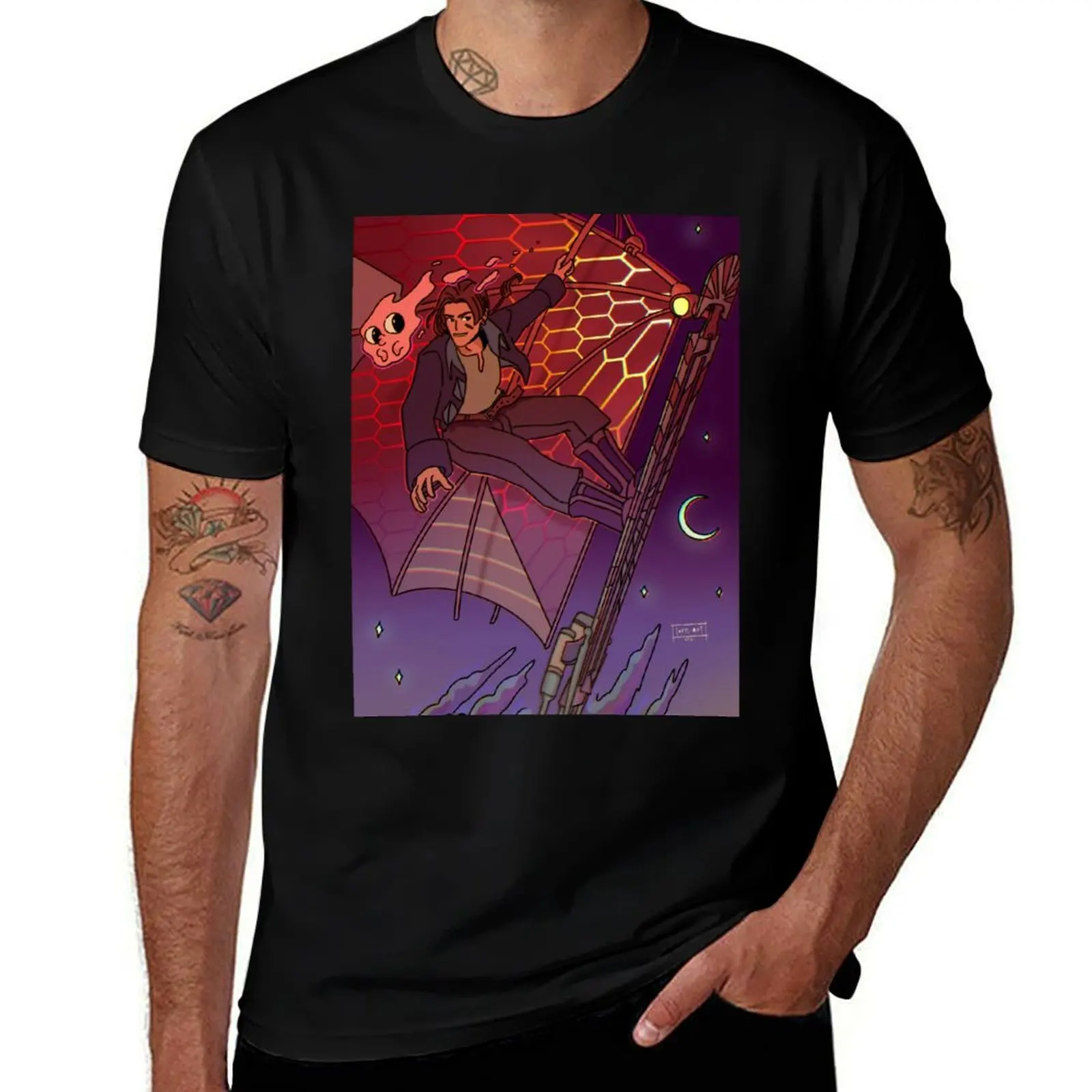 Jim Hawkins T-Shirt Soft Cotton Print T-Shirt