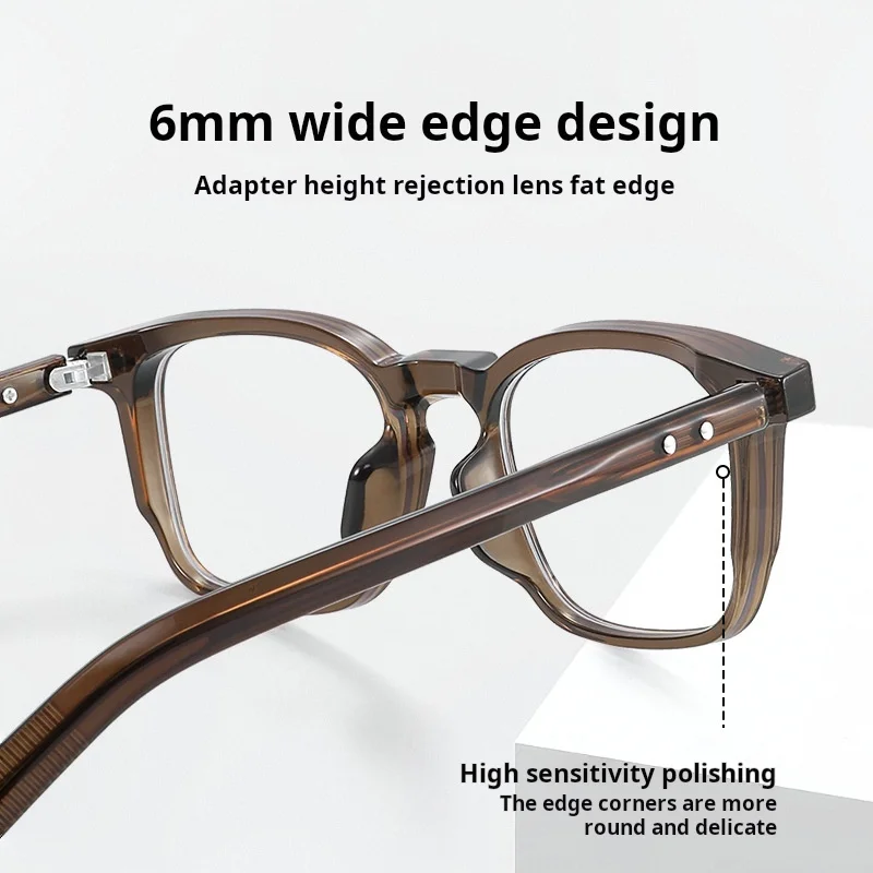 TFTB الرجال والنساء وصفة طبية بصرية الضوء الأزرق حجب نظارات قصر النظر مد البصر وصفة التقدمية الرجعية مربع نظارات 280 #3