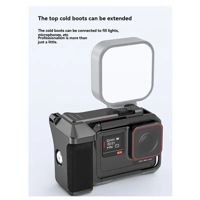 For Ace Pro2 Street Shooting Set Kit For Shadow Stone Cage Moving Camera Anti-Fall Protection Shutter Grip Shell